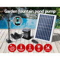 Gardeon Solar Pond Pump Submersible Fountain 5.2FT LED Lights