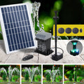Gardeon Solar Pond Pump Submersible Fountain 5.2FT LED Lights