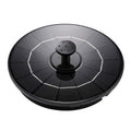 Gardeon Solar Fountain Pump Bird Bath Water Feature 17cm 165L/h Flow Black