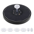 Gardeon Solar Pond Fountain Pump LED Light Outdoor Water Features