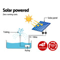 Gardeon Solar Pond Pump Submersible Water Fountain 4FT Kit