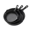 Cast Iron Non Stick Frying Pan 3 Piece Set