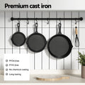 Cast Iron Non Stick Frying Pan 3 Piece Set
