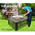Grillz 4-In-1 Fire Pit BBQ Grill Ice Bucket Table