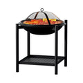 Grillz 2-in-1 Fire Pit BBQ Grill Outdoor