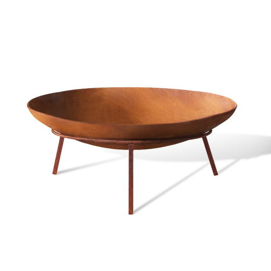 Grillz Fire Pit Cast Iron 60cm Rustic Outdoor