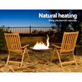 Grillz Fire Pit Cast Iron 60cm Rustic Outdoor