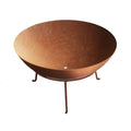 Grillz Fire Pit Cast Iron 70cm Rustic Outdoor BBQ