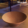 Grillz 70cm Cast Iron Fire Pit Bowl Rustic