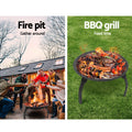 Fire Pit BBQ Smoker Charcoal 22