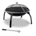 Fire Pit BBQ Charcoal Grill Smoker 30