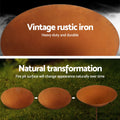 Grillz 70cm Fire Pit Bowl Rustic Iron Outdoor Heater