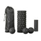 Everfit Foam Roller Set 4 in 1 Grid High Density Massager for Deep Tissue Trigger Point Myofascial Release Back Pain Muscle Recovery Gym Home Fitness Equipment with Storage Bag Supports 150kg
