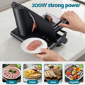 Devanti Meat Slicer 200W 0-15mm Adjustable Stainless Steel