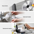 Devanti Meat Slicer 200W 0-15mm Adjustable Stainless Steel