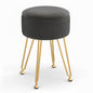 Artiss Ottoman Storage Foot Stool Vanity Velvet Round Grey
