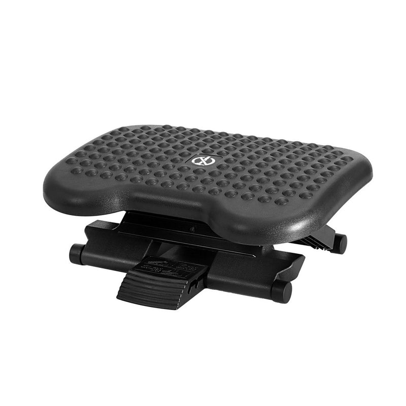 Artiss Foot Rest Stool Under Desk Adjustable Angle Massage Black
