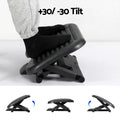 Artiss Foot Rest Stool Under Desk Adjustable Angle Massage Black