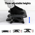 Artiss Foot Rest Stool Under Desk Adjustable Angle Massage Black