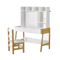 Keezi 2PC Kids Table Chairs Set Study Desk Storage Drawer Toys
