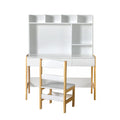 Keezi 2PC Kids Table Chairs Set Study Desk Storage Drawer Toys