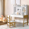 Keezi 2PC Kids Table Chairs Set Study Desk Storage Drawer Toys
