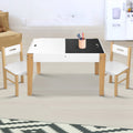 Keezi Kids Table Chairs Set Storage Chalkboard Play Desk 3pc