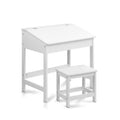 Keezi Kids Table Chairs Set 2 Piece Activity Study Desk Wooden