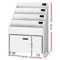 Keezi 4 Tier Kids Bookshelf w/ Drawers Storage Organiser Display