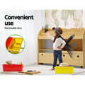 Keezi 3 Tier Kids Bookshelf Storage Bookcase Toy Organiser Display