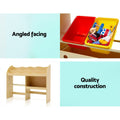 Keezi 3 Tier Kids Bookshelf Storage Bookcase Toy Organiser Display