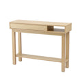 Artiss 100cm Console Table Drawer Shelf Wood Hallway Entryway