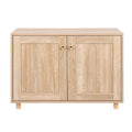 Artiss 2-In-1 Coffee Table Pet Cat House Wooden Side Table Storage Cabinet 80x50x55CM