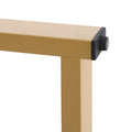 Artiss Bar Table Dining Storage Wine Rack Gold Kitchen Office Desk