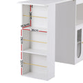 Artiss Extendable Bar Table Wine Rack Storage Cabinet Dining Desk