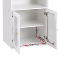 Artiss Extendable Bar Table Wine Rack Storage Cabinet Dining Desk