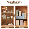 Artiss Buffet Sideboard Cabinet 180cm Hutch Storage Kitchen Drawer Door Wood