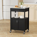 Artiss Kitchen Island Trolley 60cm Rolling Cart Storage Drawer Cupboard