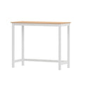 Artiss Bar Table 108cm Rectangular Black