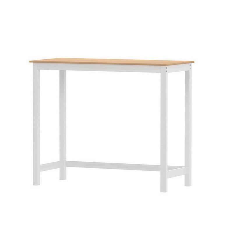 Artiss Bar Table 108cm Rectangular Black