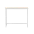 Artiss Bar Table 108cm Rectangular Black