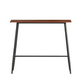 Artiss Halle Bar Table 120cm Rectangular Black