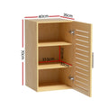 Artiss 70cm Bathroom Storage Cabinet 2 Tier Wall Mounted