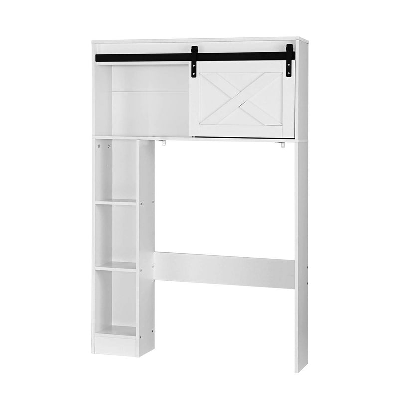 Artiss Over Toilet Storage Cabinet 128cm Bathroom Organiser Shelf