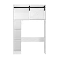 Artiss Over Toilet Storage Cabinet 128cm Bathroom Organiser Shelf