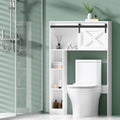 Artiss Over Toilet Storage Cabinet 128cm Bathroom Organiser Shelf