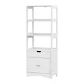 Artiss Bathroom Storage Cabinet 2 Drawers 3 Shelves 2 Doors White
