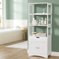 Artiss Bathroom Storage Cabinet 2 Drawers 3 Shelves 2 Doors White