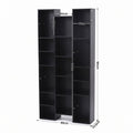 Artiss Bookshelf Display Shelves CD DVD Storage Rack Tall Bookcase Black