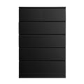 Artiss 6 Drawer Chest Tallboy PEPE Black